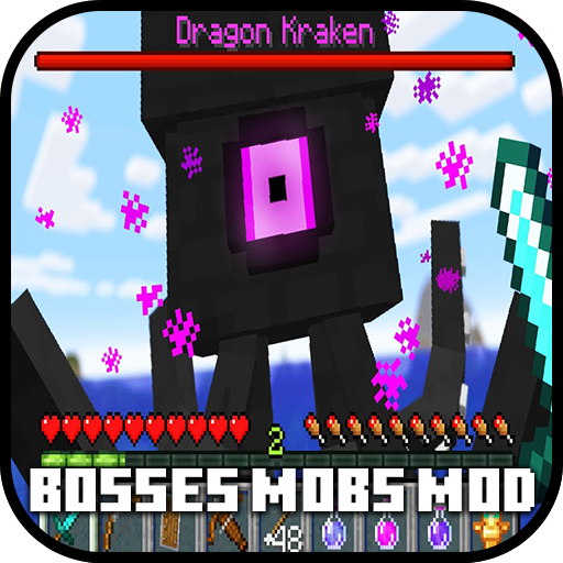 Mod Bosses Mobs & Skins MCPE