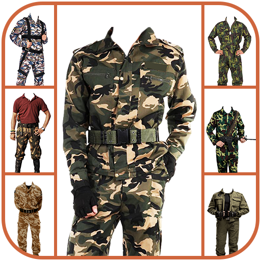 Man Army Suit Photo Editor