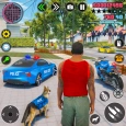 Polis Basikal Kejar Permainan
