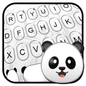 Cute Panda Keyboard Theme