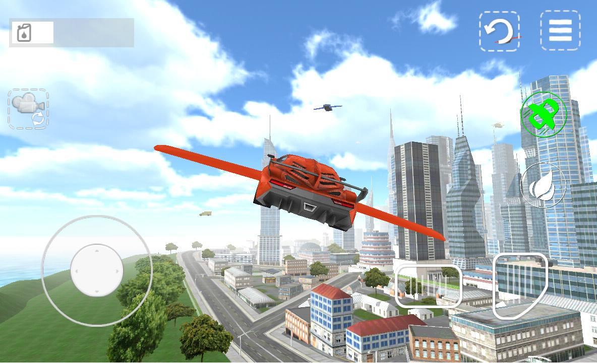 simulador de carro voador 3D, Jogos de condução de carros