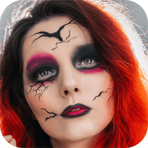 Halloween makeup photo editor