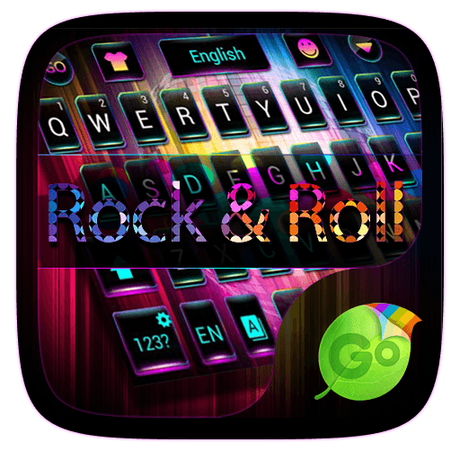 Rock & Roll GO Keyboard Theme