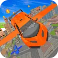 Futuristic Real Flying Car 3D