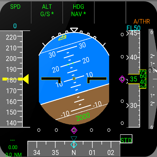 A320 primary flight display for X-plane (10&11)