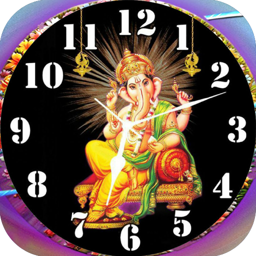 Ganesh Clock Live Wallpaper