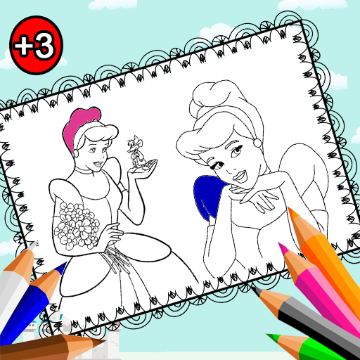 Cinderella Coloring