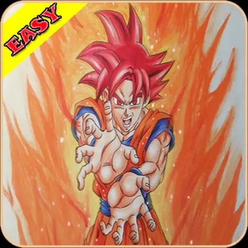 HOW TO DRAW / COMO DESENHAR GOKU SSJ BLUE - PASSO A PASSO 