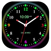 Smart Neon Clock and Wallpaper