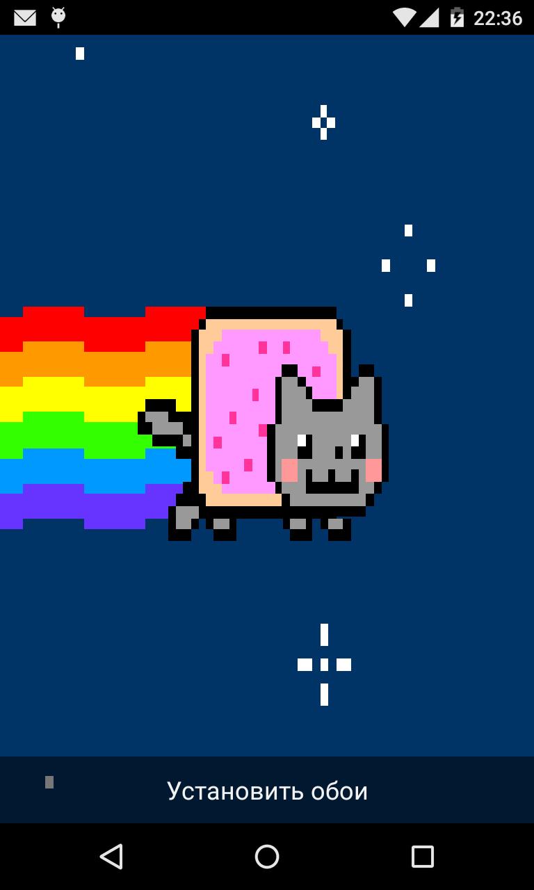 Скачать Nyan Cat Live Wallpaper на ПК | Официальный представитель GameLoop