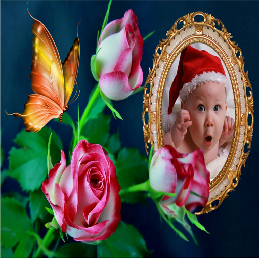 Lovely Flower Photo Frame