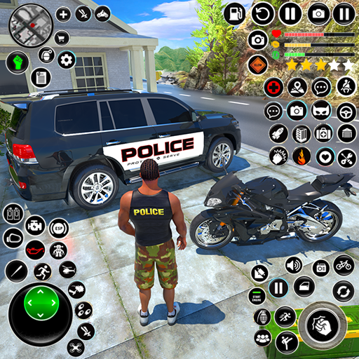 Grand Police Vehicle Car Games