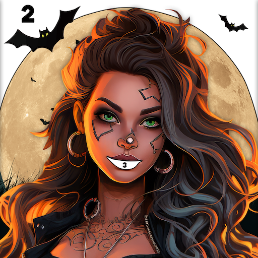 Halloween Art Color by Number