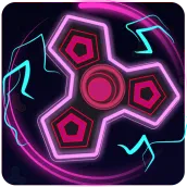 Neon Fidget Spinner Game