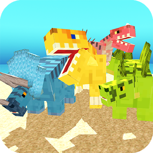 Blocky Dino Park Dino Arena