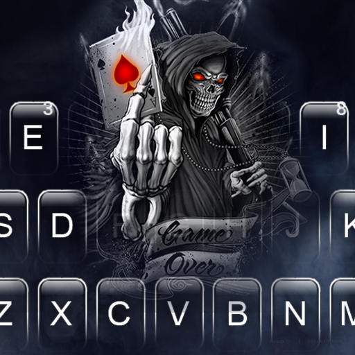 Skull Reaper Gun Keyboard Them