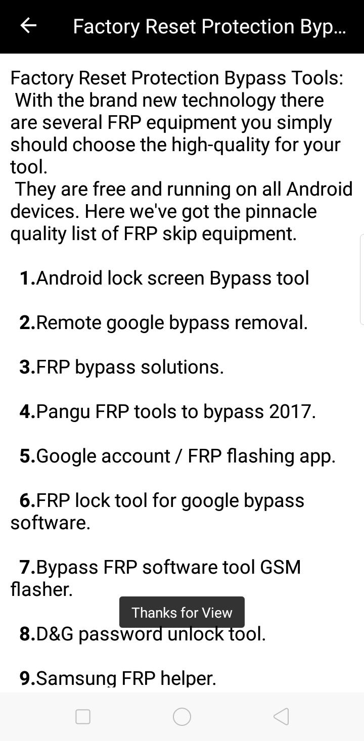 Скачать FRP Bypass Guide For Android на ПК | Официальный представитель  GameLoop