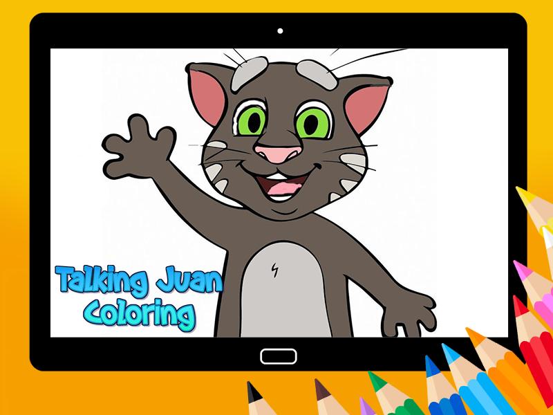 Talking Ginger Coloring APK for Android Download