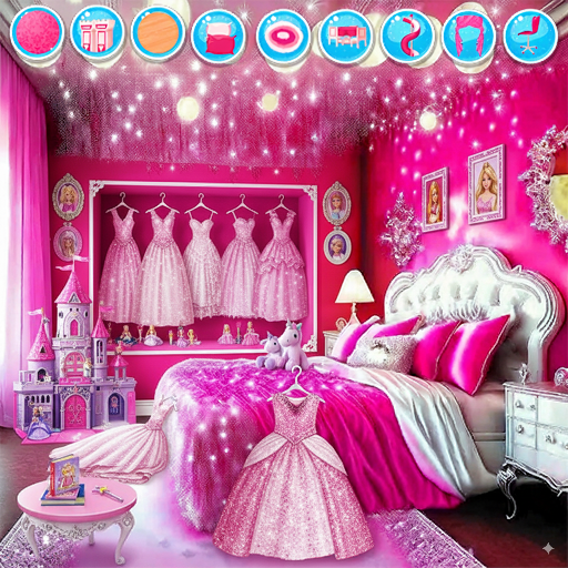 Princess Doll House Cleaning