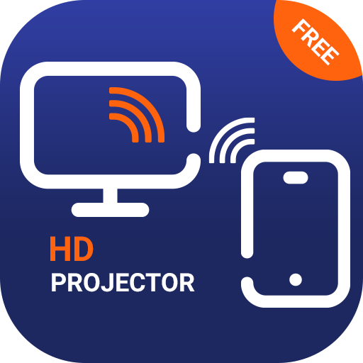 HD Video Projector Simulator –Screen Mirroring App