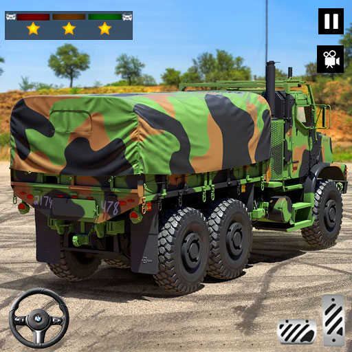 Army Truck Driving Games Sim