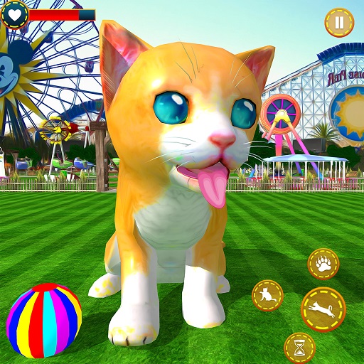 Pet Cat Family Simulator Games