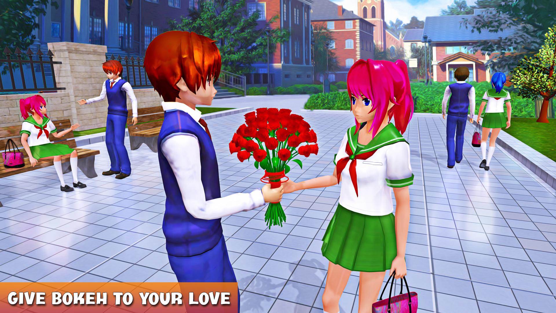 Скачать Anime School Girl Love Life на ПК | Официальный представитель  GameLoop