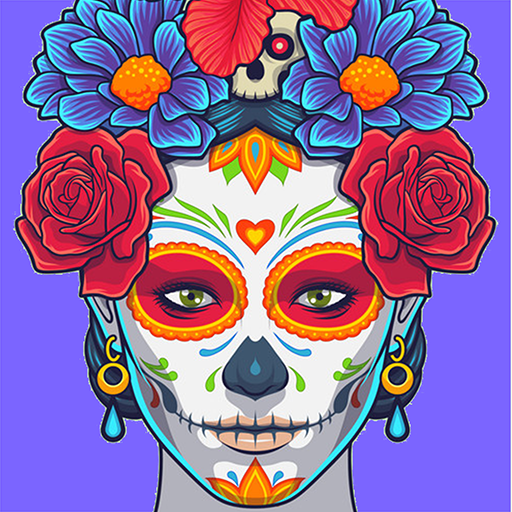 Tattoo Coloring Pixel Art Adul