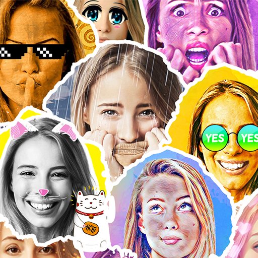 Emolfi Keyboard: selfie stickers for messengers
