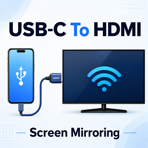 USB-C to HDMI  Phone to TV