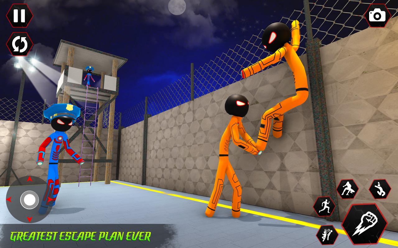 Prison Escape: Stickman Story - playit-online - play Onlinegames