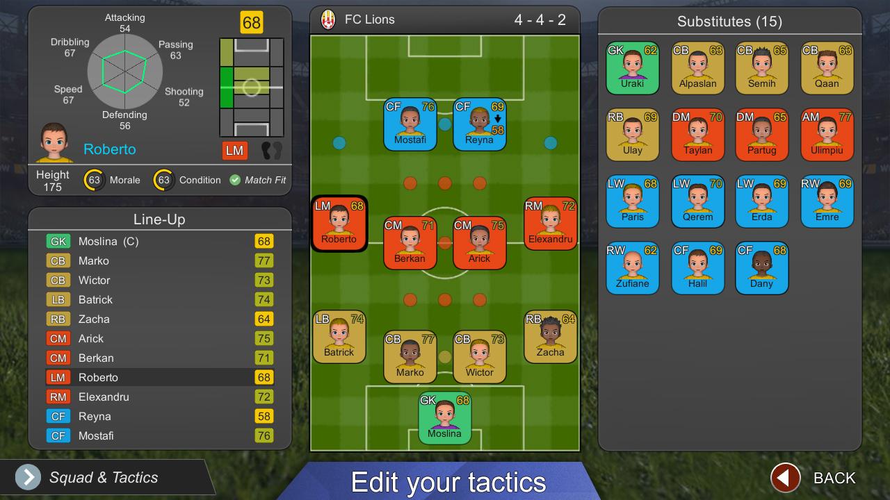 Download Pro League Soccer android on PC