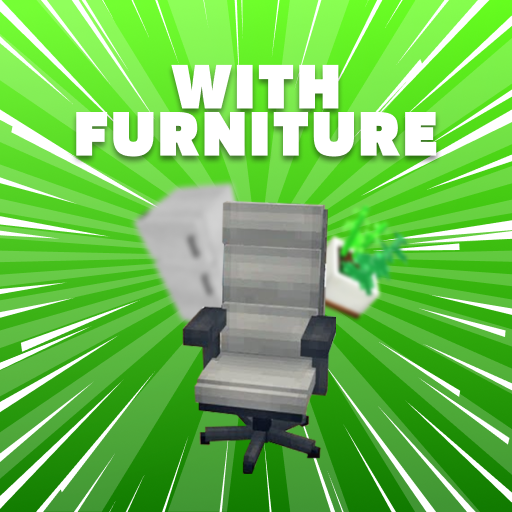 With furniture Maps for Minecraft PE