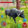 Angry Bull Wild Cow Jungle Sim