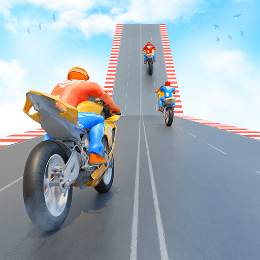 मोटरसाइकिल खेल: दौड़ खेल