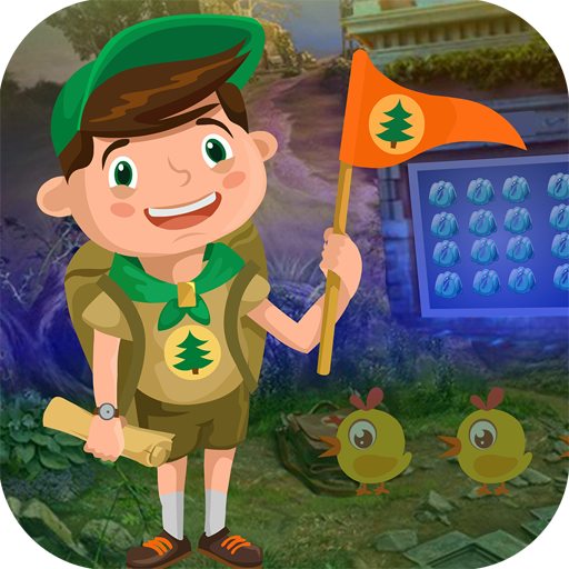 Kavi Escape Game 567 Flag Boy Rescue Game