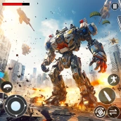 Robot Army Shooting: Gun Games