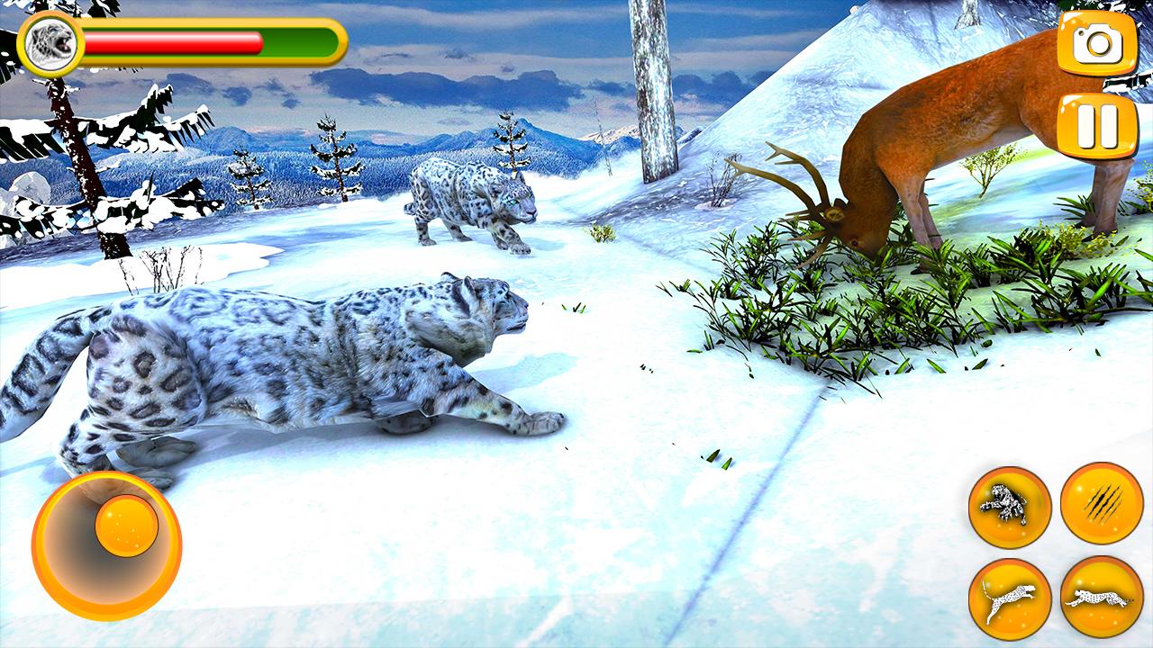 Скачать Snow Leopard Sim - White Tiger на ПК | Официальный представитель  GameLoop