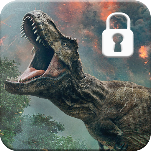 Dinosaurs 4K T-Rex Screen Lock