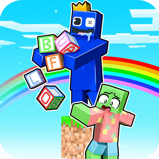 Rainbow Friends mod Minecraft