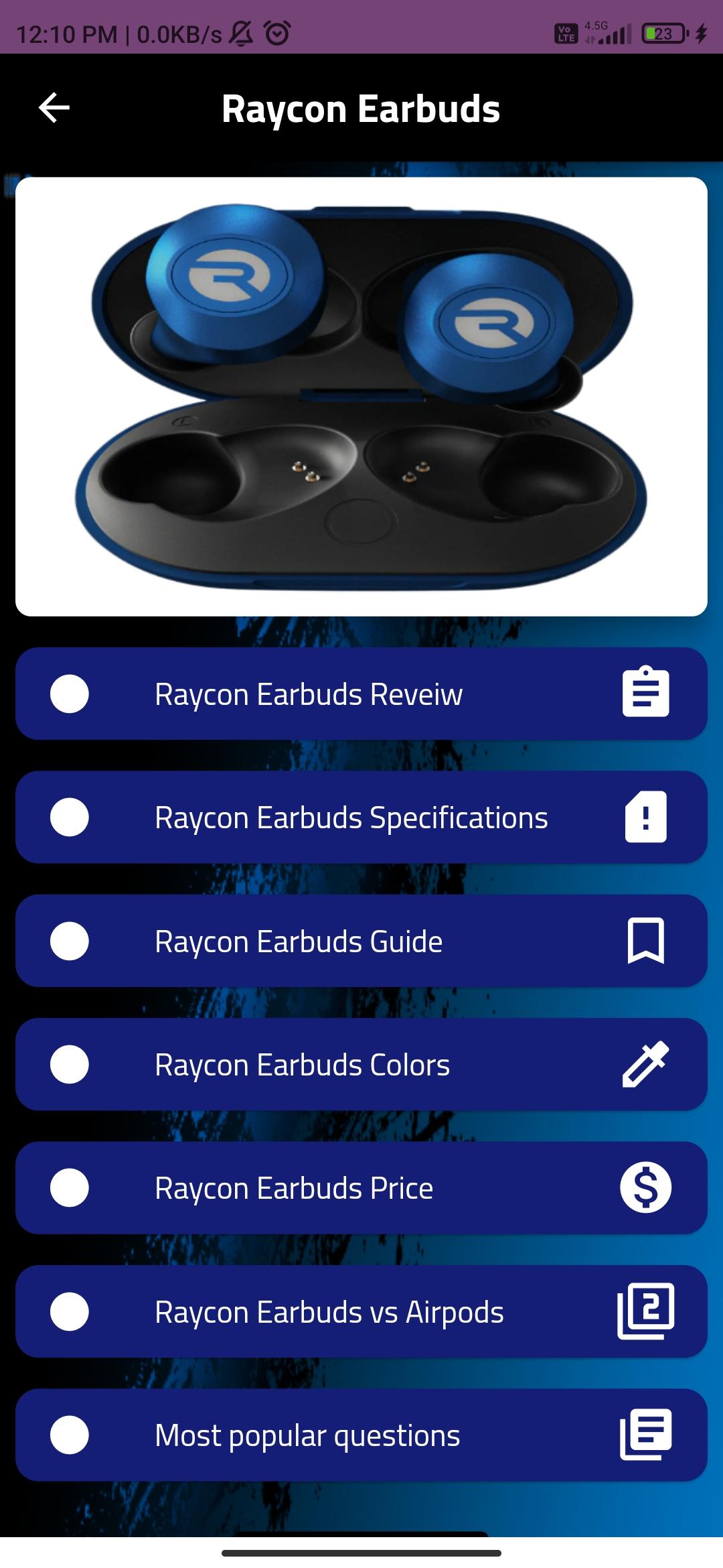 Download Raycon Earbuds guide android on PC