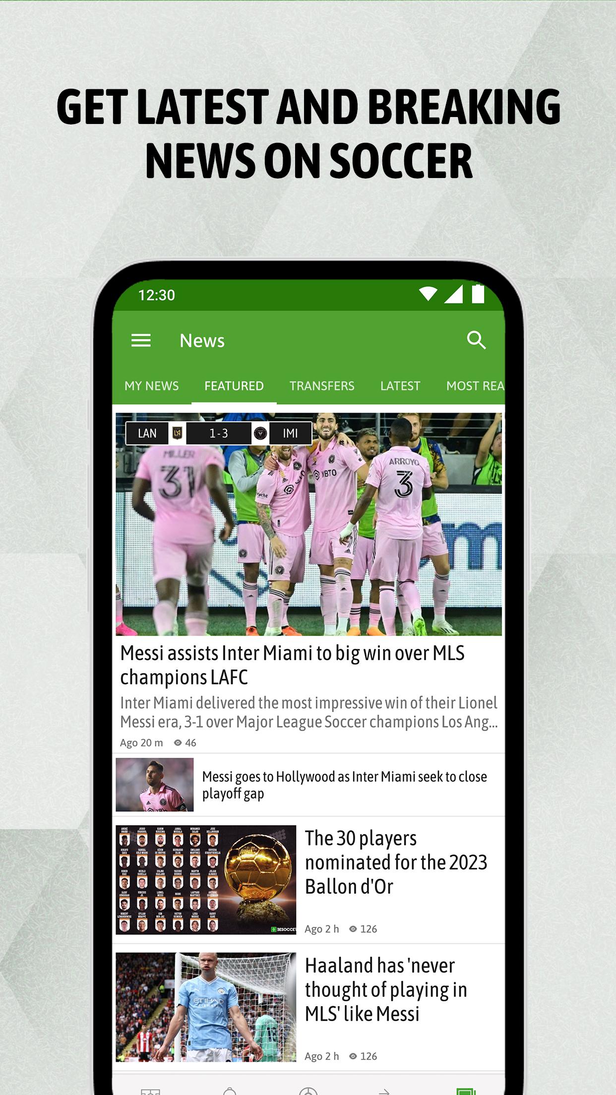 BeSoccer - Soccer Live Score 5.4.8 Free Download