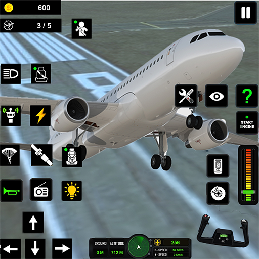विमान सिम्युलेटर: उड़ान खेल