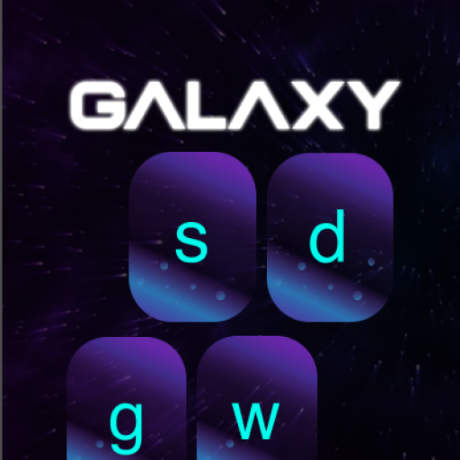 Neon Led keyboard - Galaxy RGB