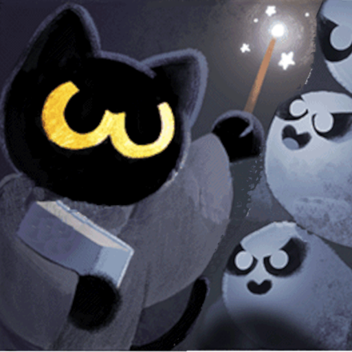 Halloween Cat Magic Academy