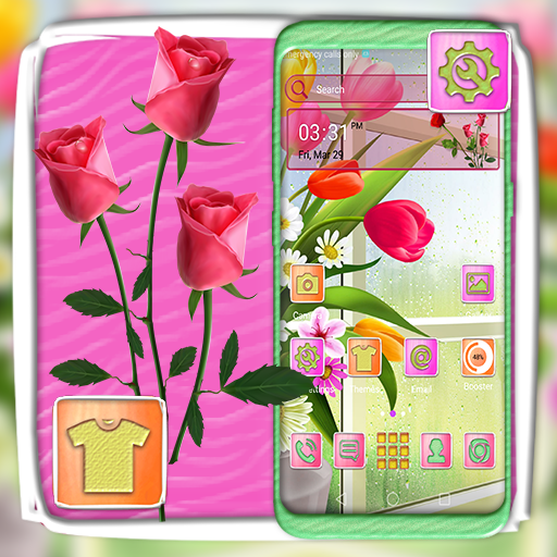 Beautiful Flower LauncherTheme