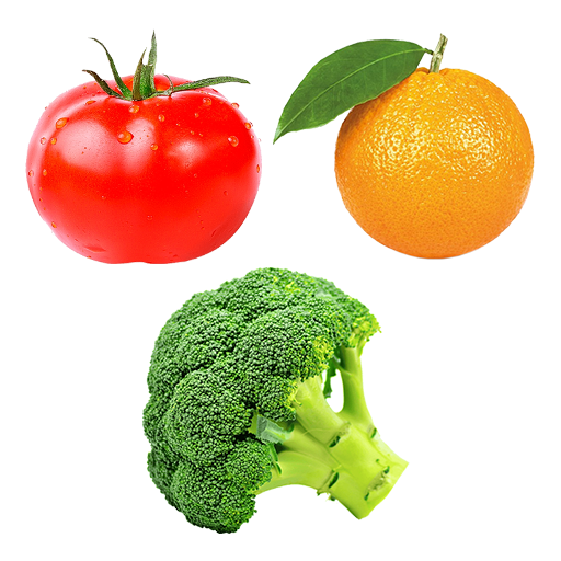 Fruits And Vegetables Stickers