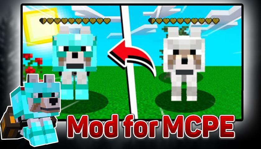 Download Addon Wolf Armor for Minecraft android on PC