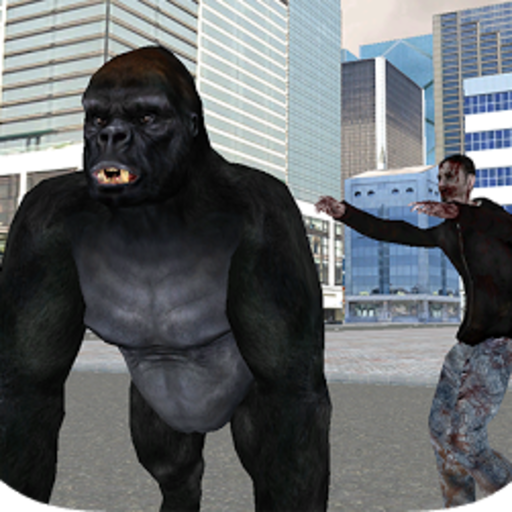 Real Gorilla vs Zombies - City