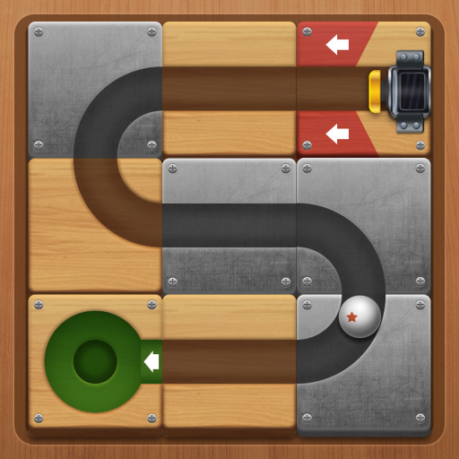 Unblock & Roll The Ball Puzzle